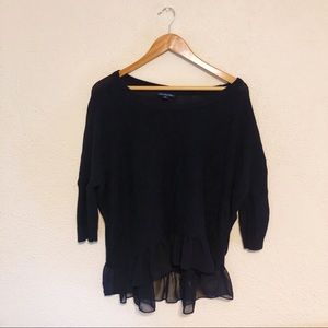 Ruffle American Eagle Sweater